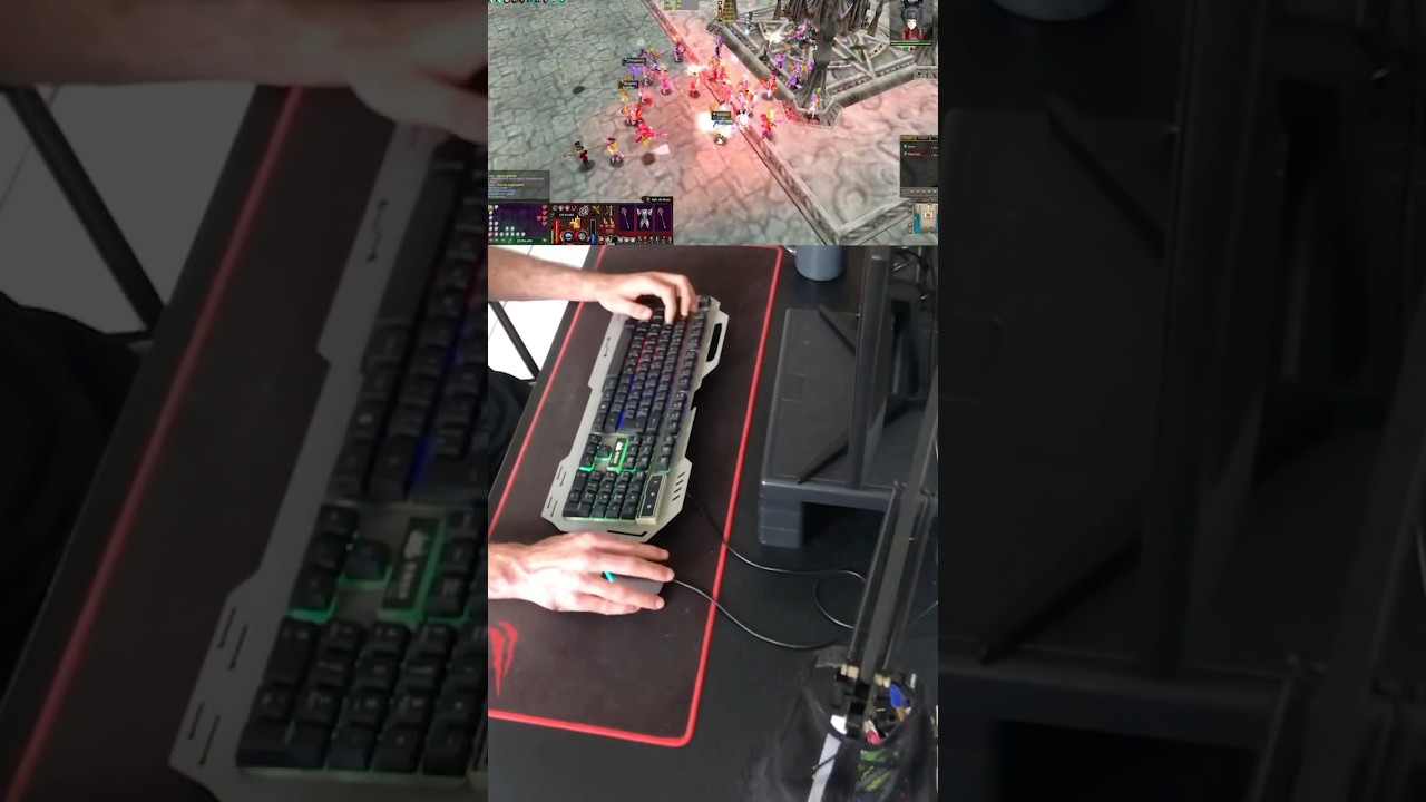 A grande batalha do Castelo Bless no servidor Migal do Priston Tale Brasil 