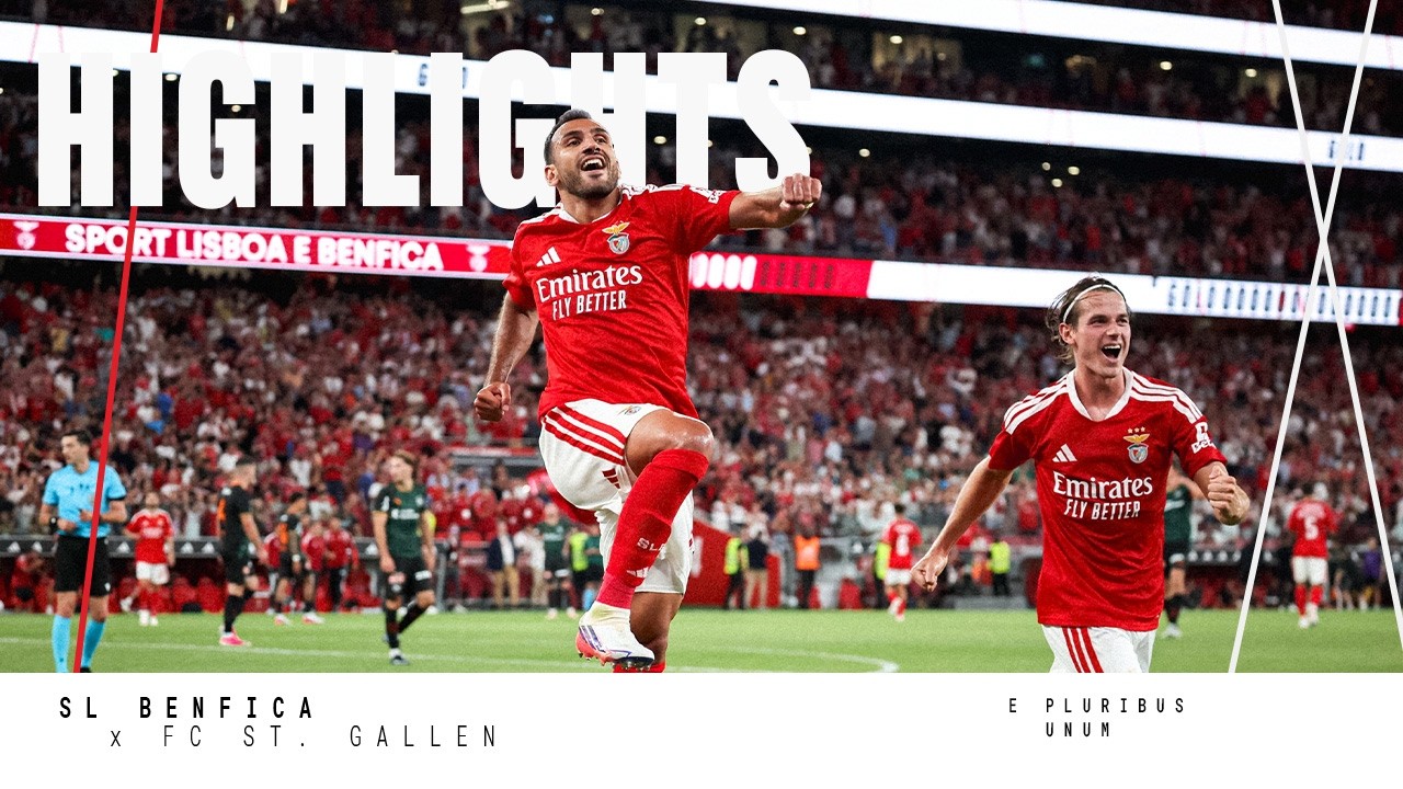 Benfica 5–0 FC St. Gallen 1879 full highlights
