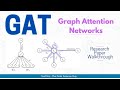 GAT: Graph Attention Networks (Graph ML Research Paper Walkthrough)