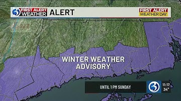 FORECAST: First Alert Weather Days for snow tonight followed by cold & wind