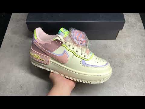 Review】Air Force 1 AF1 Shadow cashmere - YouTube