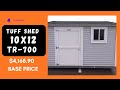 🛠🛠Home Depot Tuff Shed 10x12 Sundance Series | $4,168.90 Base Price | She Shed | Man Cave