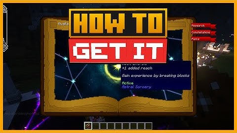 🟨 WHAT ARE the BEST CONSTELLATIONS for SKILLS - ASTRAL SORCERY MINECRAFT MOD