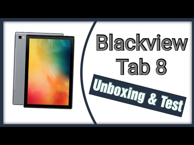 Introducing the Blackview's first Tablet - Tab 8 