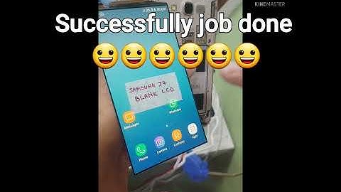 Samsung J7NXT blank display