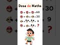 Dose de maths maths shorts puzzle