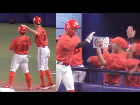 羽月先制タイムリーツーベース&小園海斗の連続タイムリー！カープ2得点ハイライト！2023年9月17日