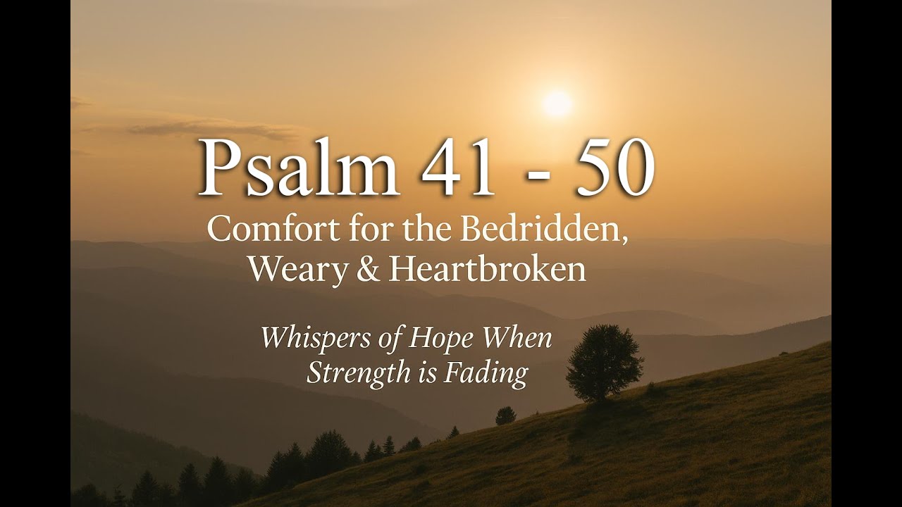 Psalms 41–50 | A Gentle Companion in the Middle of Pain