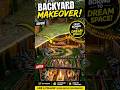 Backyard Makeover That Will Blow Your Mind 🤯 #shorts