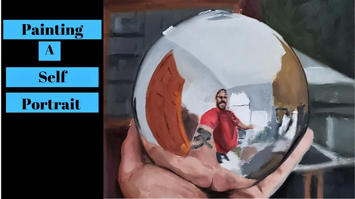 How to do an oil painting. Painting a self portrai...