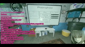 🎃🧐[NEW] PHASMOPHOBIA HACK | ESP, MONEY, GHOST, LVL, MOD MENU | FREE 2022