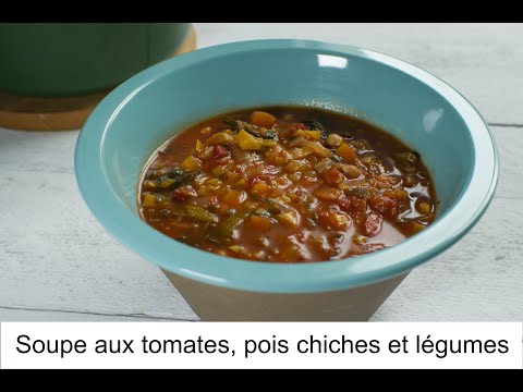 Vidéo: Soupe De Pois Aux Légumes