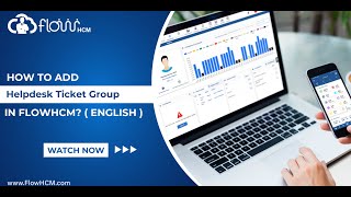 How to Add Helpdesk Ticket Group In Help Desk Management Software | HRMS FlowHCM (English Tutorial) screenshot 3