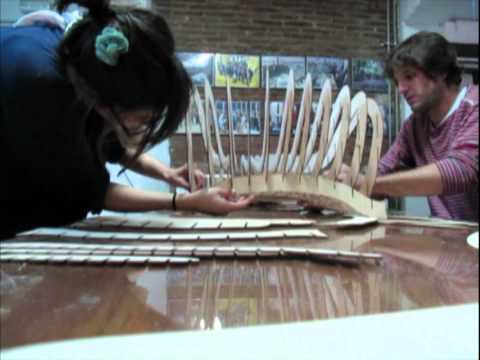 laser cut bench, Miguel Guerrero Pinar, Anastasia ...