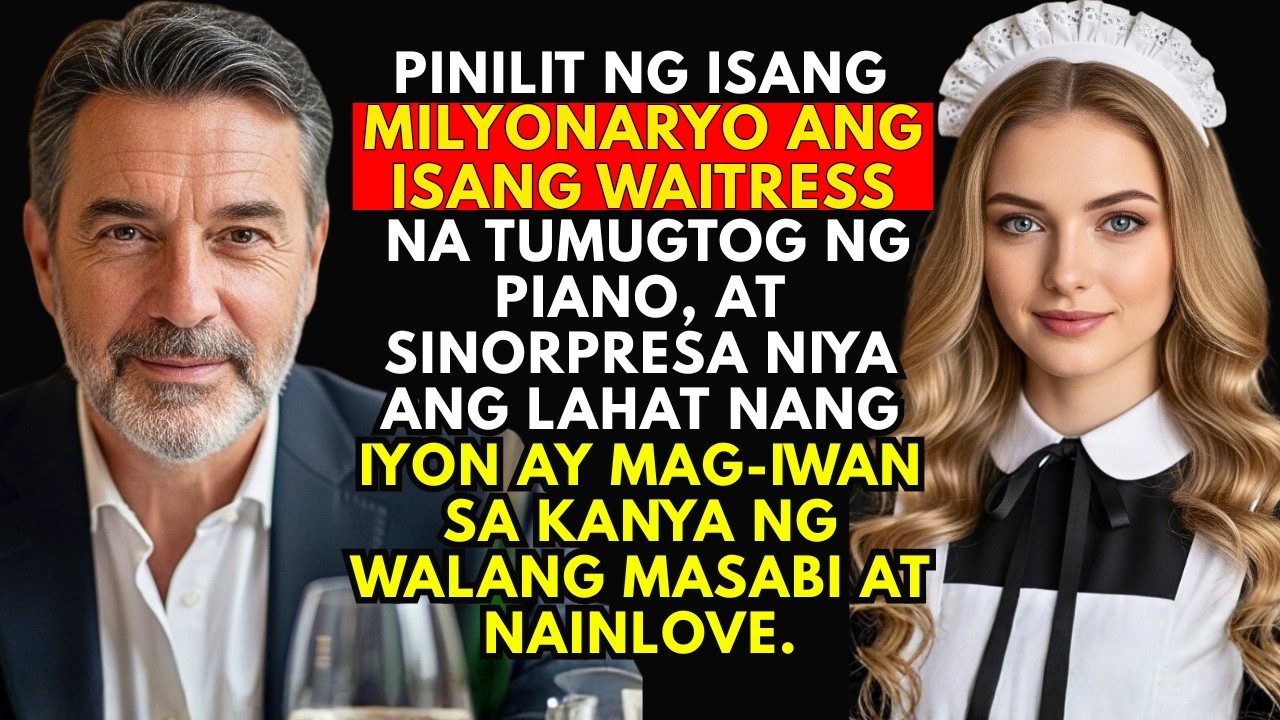 Milyonaryo, Pinilit ang Waitress sa Piano—Nagulat ang Lahat at Napatigil Siya!