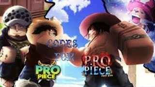 ALL SECERET CODES OF PRO PIECE PRO MAX!!!!! DON'T BE LATE!!!!! 2023
