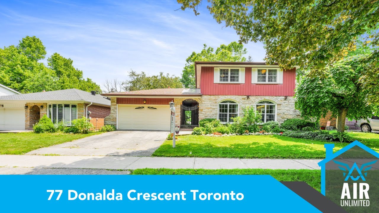 77 Donalda Crescent Toronto YouTube