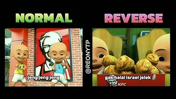 KFC Jeng Jeng Jeng - Upin Ipin Reverse (reverse+subtitle) #reonytp