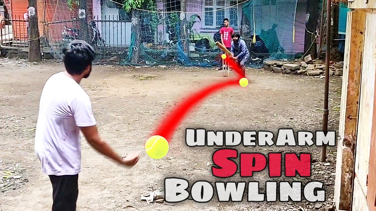 Spin Bowling in Underarm Box Cricket YouTube