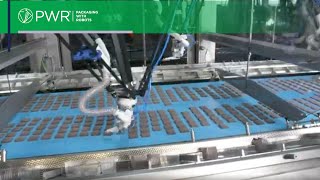 Bakery: Robotic packaging solution for high speed packing of cookies into retail trays