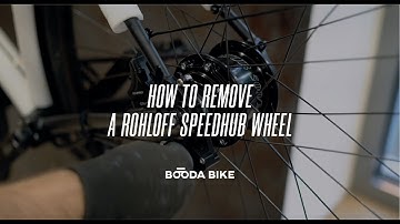 How to remove a Rohloff Speedhub rear wheel from the Booda Bike Pulse