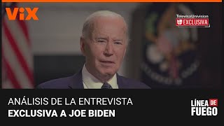 Entrevista a Joe Biden: ¿abordó suficientemente los temas que preocupan a la comunidad hispana?