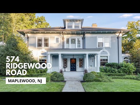 574 Ridgewood Rd., Maplewood, NJ home video tour