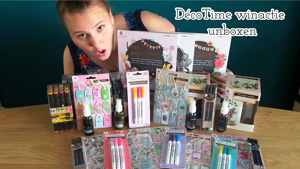 DécoTime winactie unboxen | NIEUWE creaspullen - YouTube