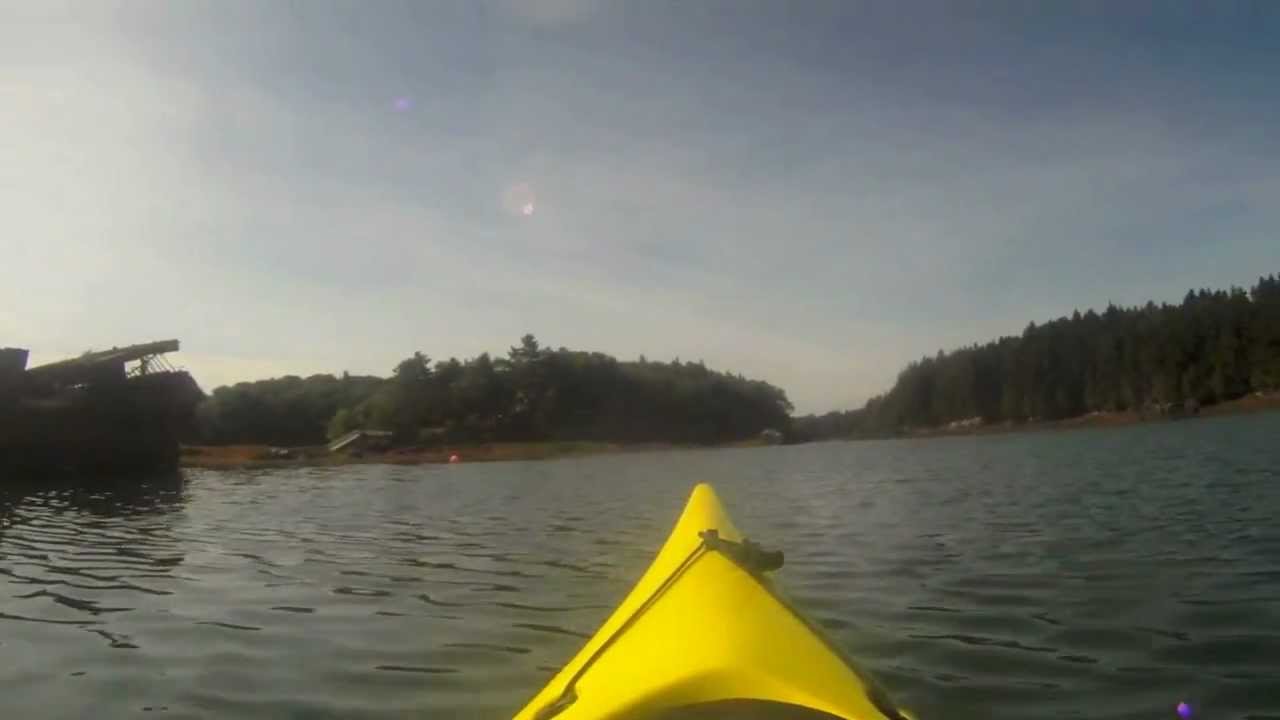 Kayaking in Harpswell, Maine YouTube