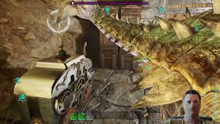 Volcano Outpost & Linked Storage Box Setup | ARK: Survival Ascended