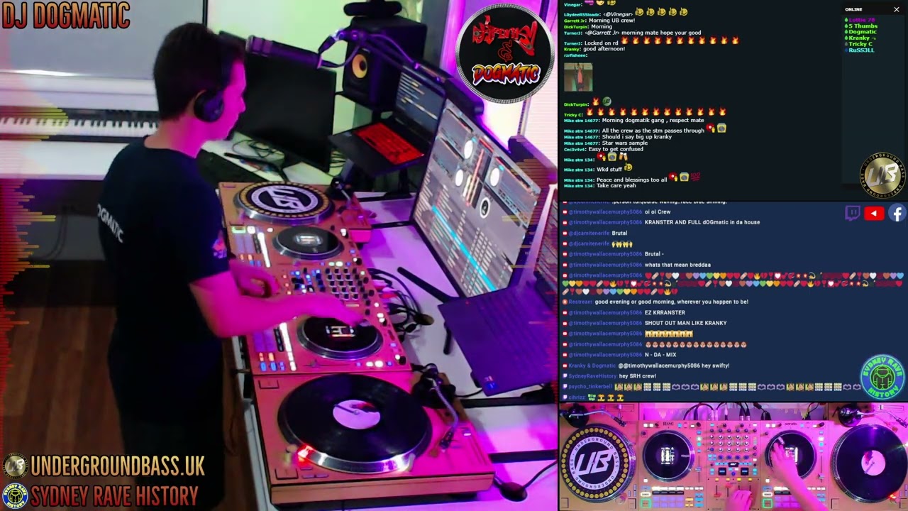 DJ Dogmatic (15 Yrs Old) Old Skool, Prog House, Techno, Rave Undergroundbass UK & SRH 14/04/26