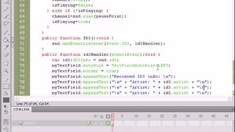 Add Sound to Flash AS3 p3 of 3