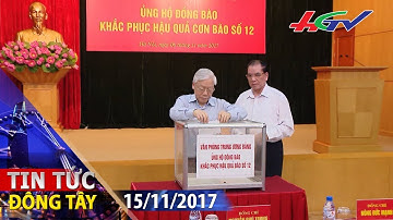 Tiếp sức Miền Trung sau bão số 12 | TIN TỨC ĐÔNG TÂY - 15/11/2017