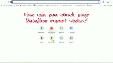 How do we check whether the dataflow report status has been verified? | Most requested video
