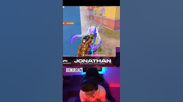 OMG 😱 Jonathan Gaming smoke Spray hacker 1v4 Clutch | Jonathan Gaming shorts #shorts #bgmi #viral