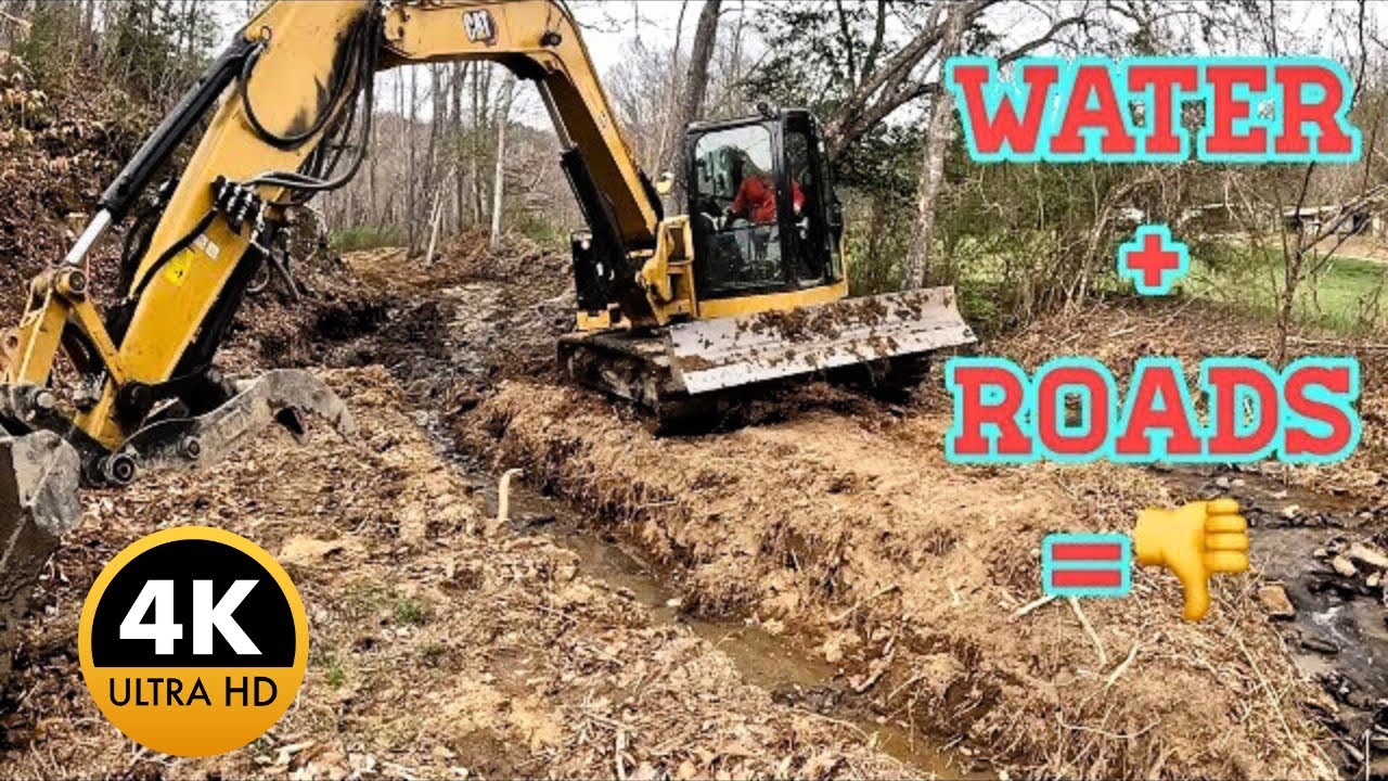 How To Build A Gravel Road on Unstable Ground (Part 7 of 10) YouTube