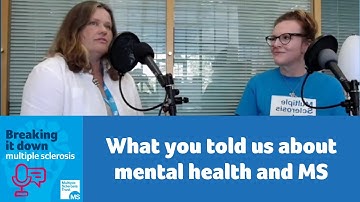 What you told us about mental health and MS