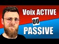 La voix passive et la voix active