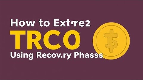 How to Extract TRC20 USDT from Your OKX Wallet Using Recovery Phrases