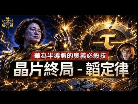 先別管晶片微縮了,你聽過韜定律嗎?華為其實是被逼出來的!? 一支影片弄懂『韜定律』來龍去脈