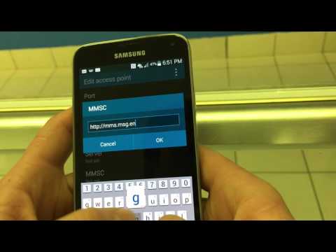 Samsung Galaxy S5 Change APN Settings T-mobile MMS, 4G LTE Data, And Picture Messages