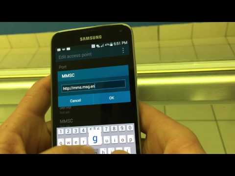 Samsung Galaxy S5 Change APN Settings T-mobile MMS, 4G LTE Data, and Picture Messages