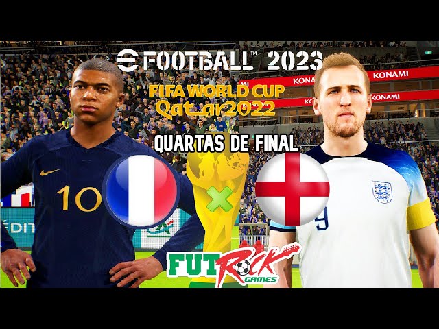 Inglaterra x França, Quartas de final, Copa do Mundo FIFA de 2022, no  Qatar, Jogo completo