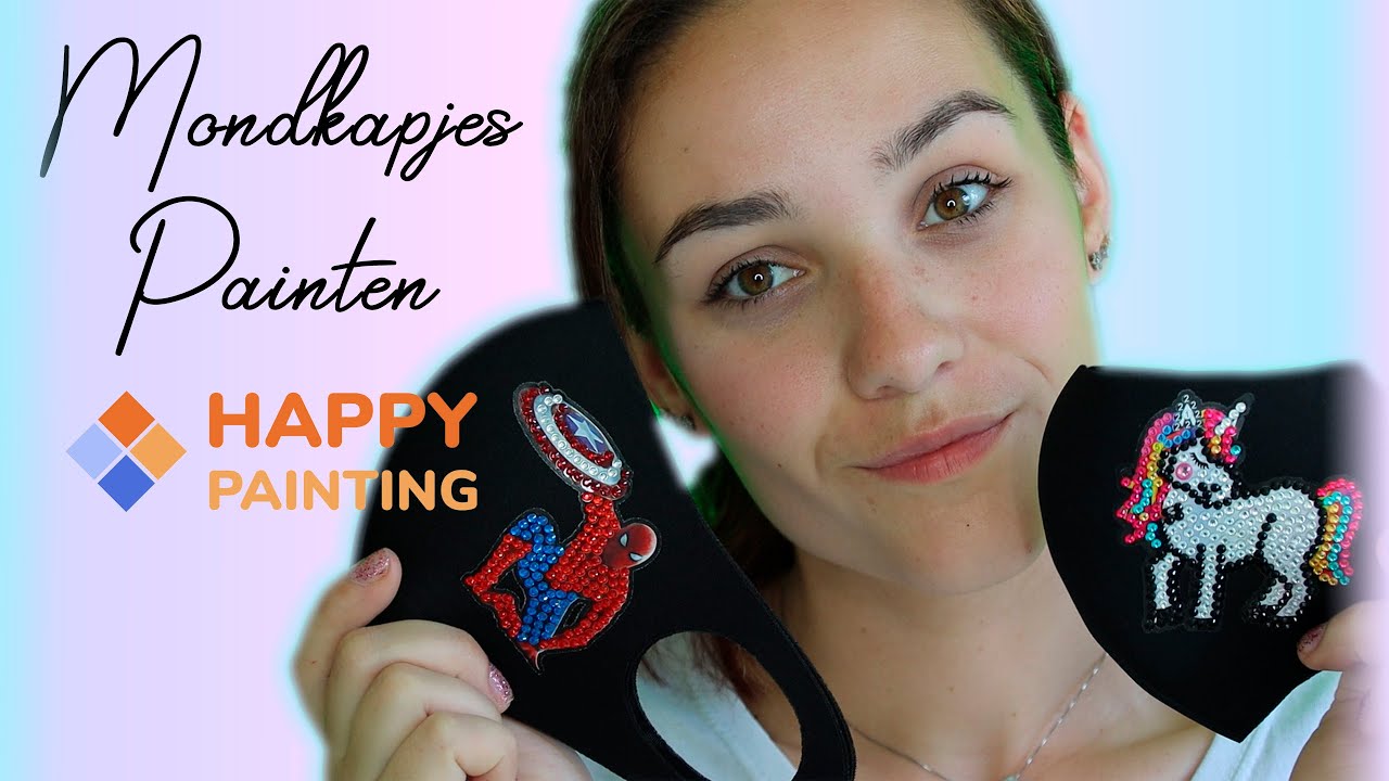 Diamond Painting ✩ Mondkapjes painten