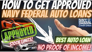 APPROVED FOR NAVY FEDERAL AUTO LOAN with Private Seller | Approved for $30K