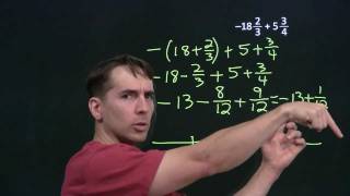 Art of Problem Solving: Mixed Number Subtraction