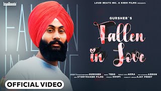 Fallen in Love (Filmed in Kazakhstan) - GURSHER | Latest Punjabi Songs 2023