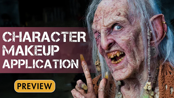 Character Makeup - Multi-Piece Prosthetic Applicat...