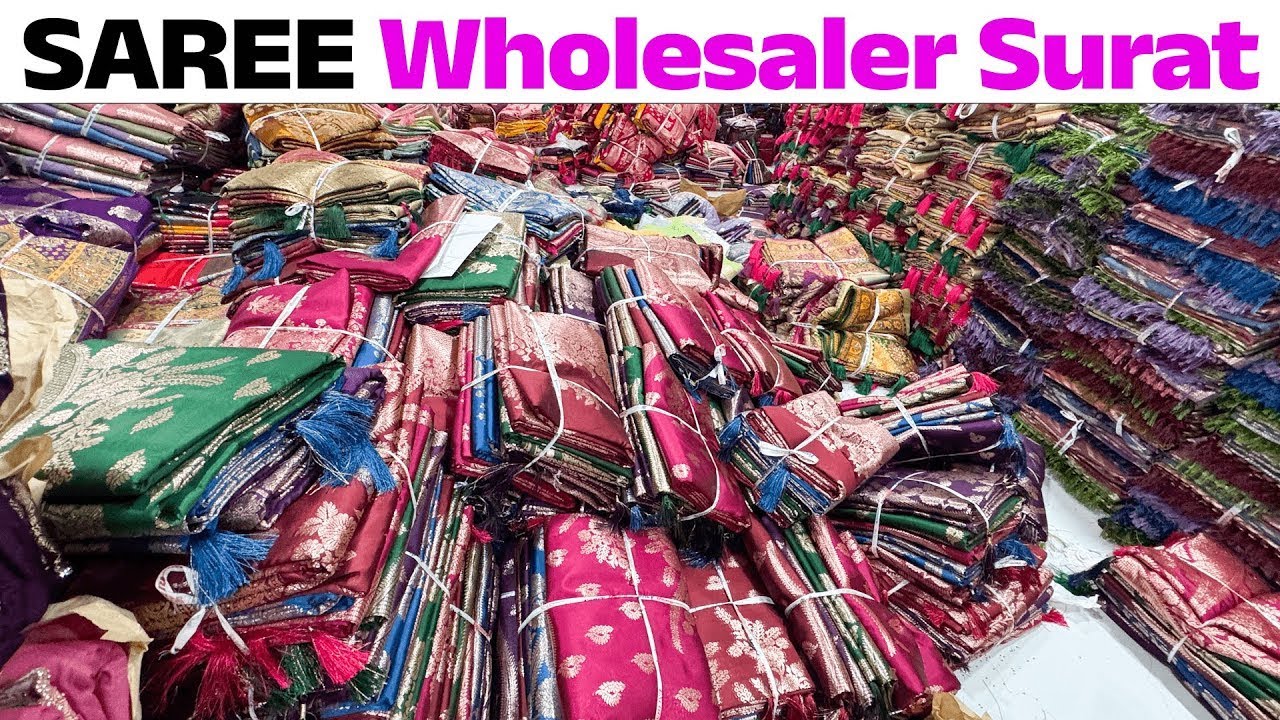 सूरत मार्केट के सबसे फेमस दुकान Anika Nx Surat | Surat Saree Wholesale Market New Video