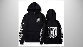 Attack On Titan Hoodie Sweatshirt Men Casaul Tops Loose Sudadera Hoodiesalibbata.com
